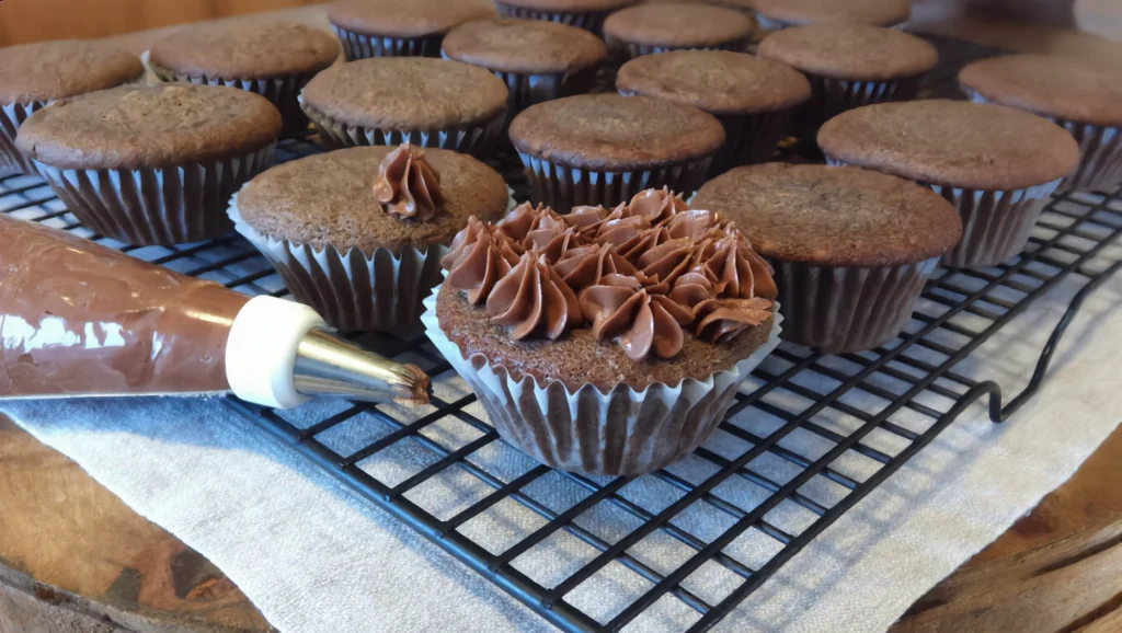 Bev Shaffer - Did Someone Say Chocolate - Decorating Cupcakes